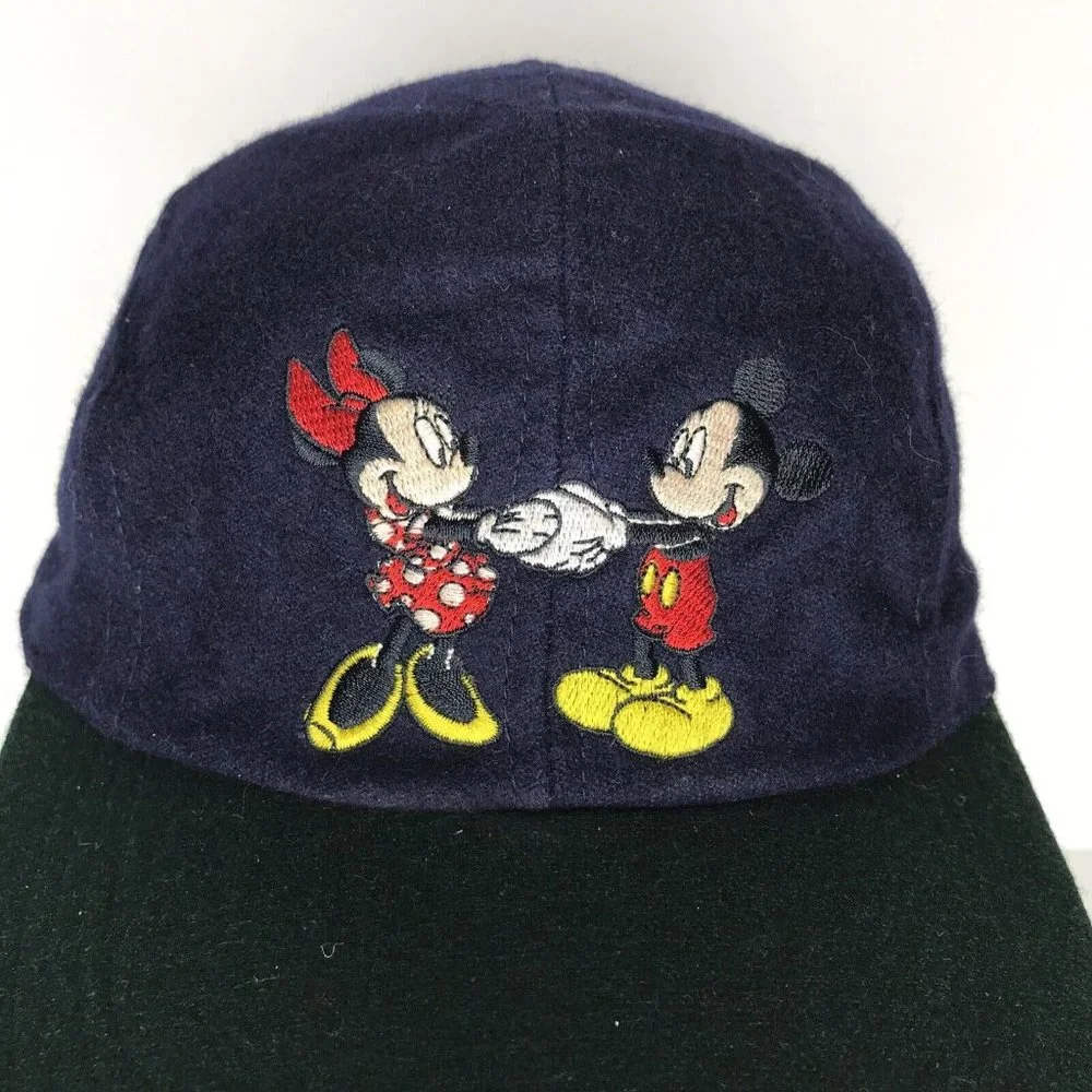 Mickey Mouse Minnie Mouse Wool Blend One Size Hat